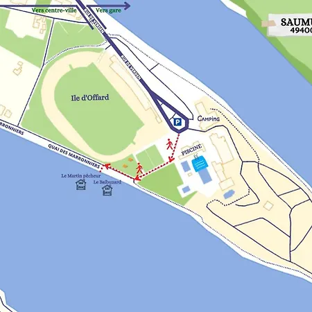 Le Martin Pecheur Luxurious Boat * Saumur