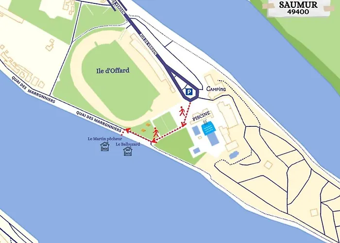 Le Martin Pecheur Luxurious Boat * Saumur